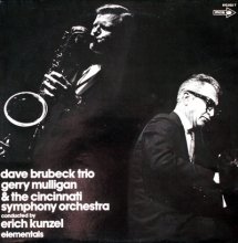 Brubeck/Mulligan/                                              Cincinnati - MCA release - LP cover  